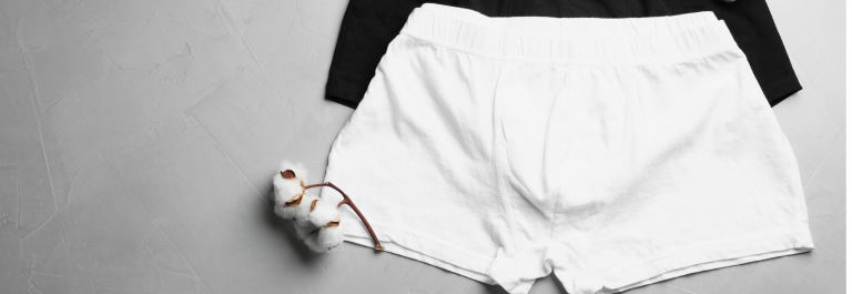 white and black cotton underwear: best moisture-wicking undergarments