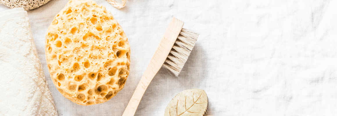 eczema worse after show - body brush and scrub