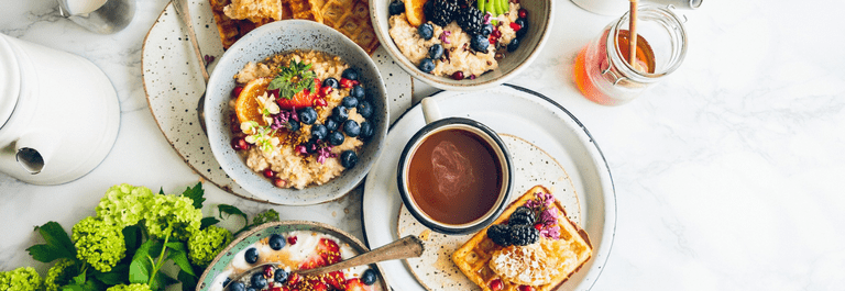 The Best Diet Cleanse for Eczema - food on table