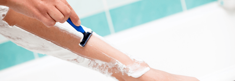 Itchy legs after shaving deals
