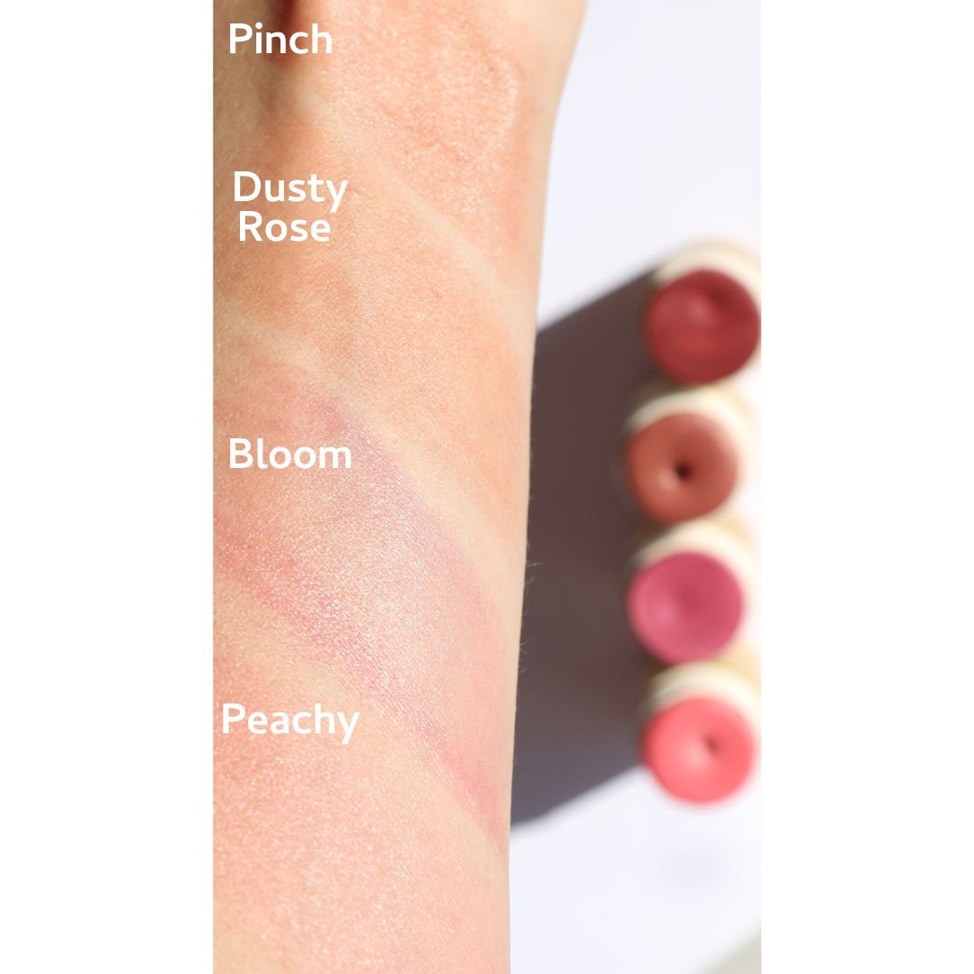 Organic Cream Blush Set of 2 | Multi-Use Color Sticks