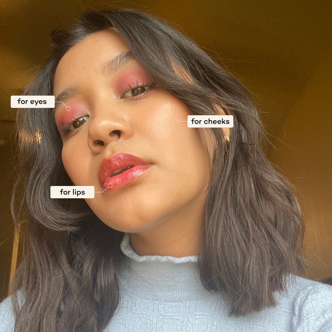 Color Cream Trio - Hydrating Color for Eyes, Lips & Cheeks