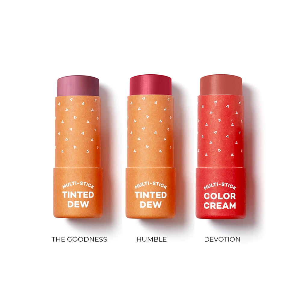 Color Cream Trio - Hydrating Color for Eyes, Lips & Cheeks