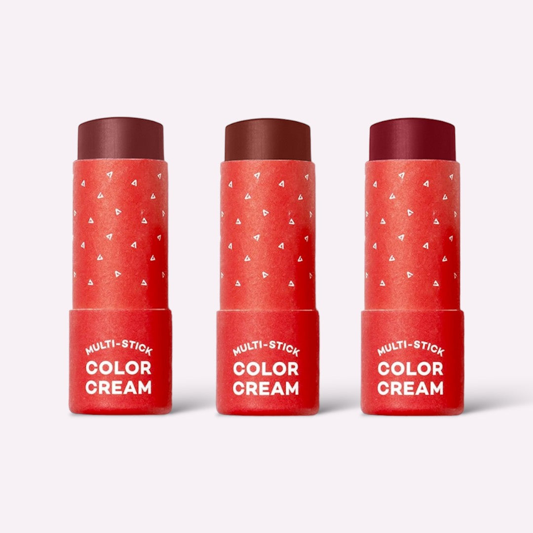 Color Cream Trio - Hydrating Color for Eyes, Lips & Cheeks