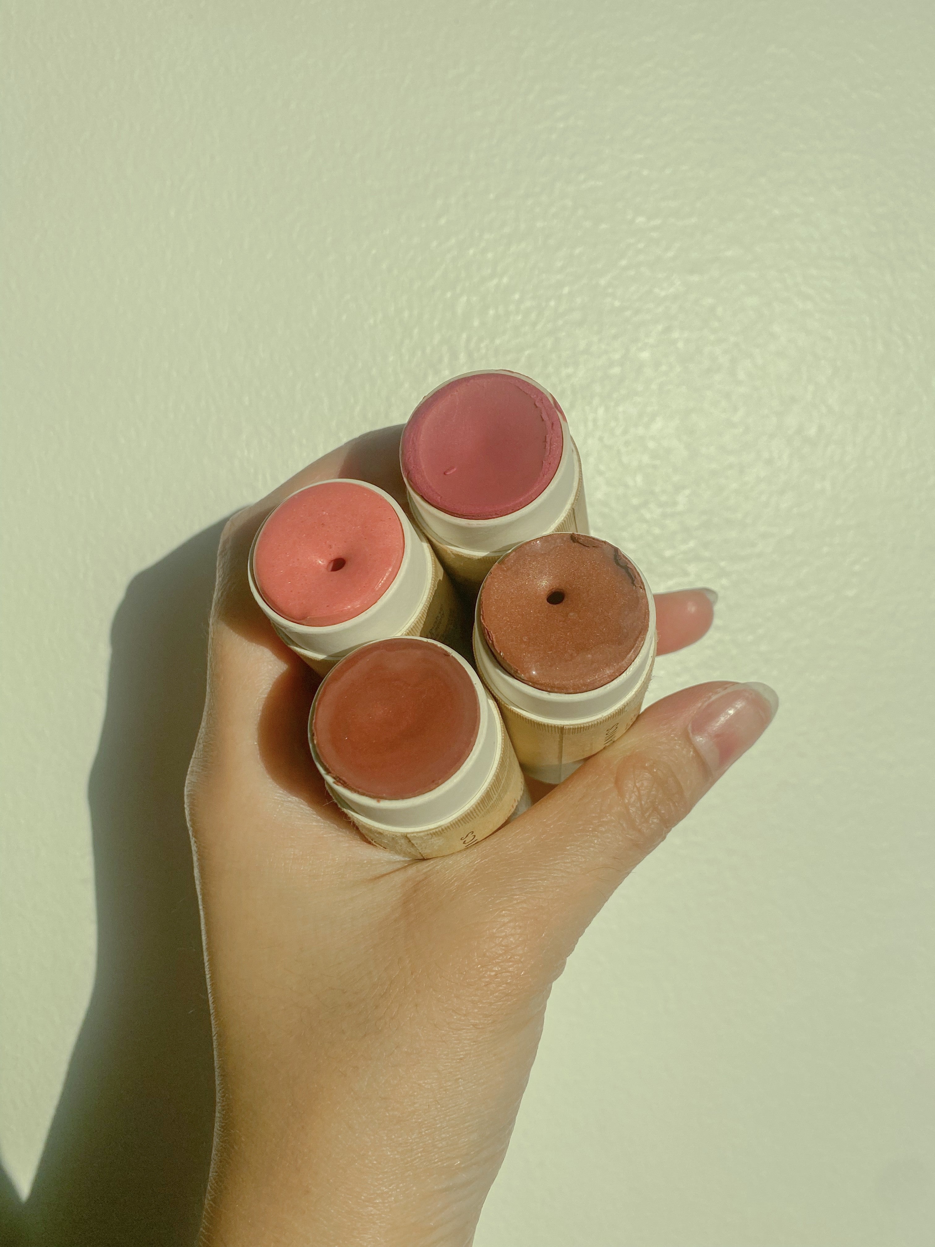 Organic Cream Blush Set of 2 | Multi-Use Color Sticks