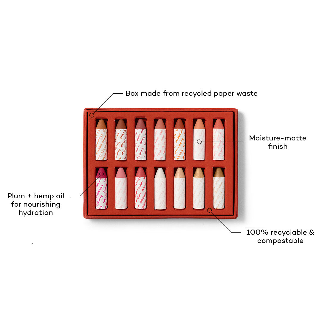Balmie Super Fan Pack | Plastic-Free, Multi-Use Color for Eyes, Lips & Cheeks