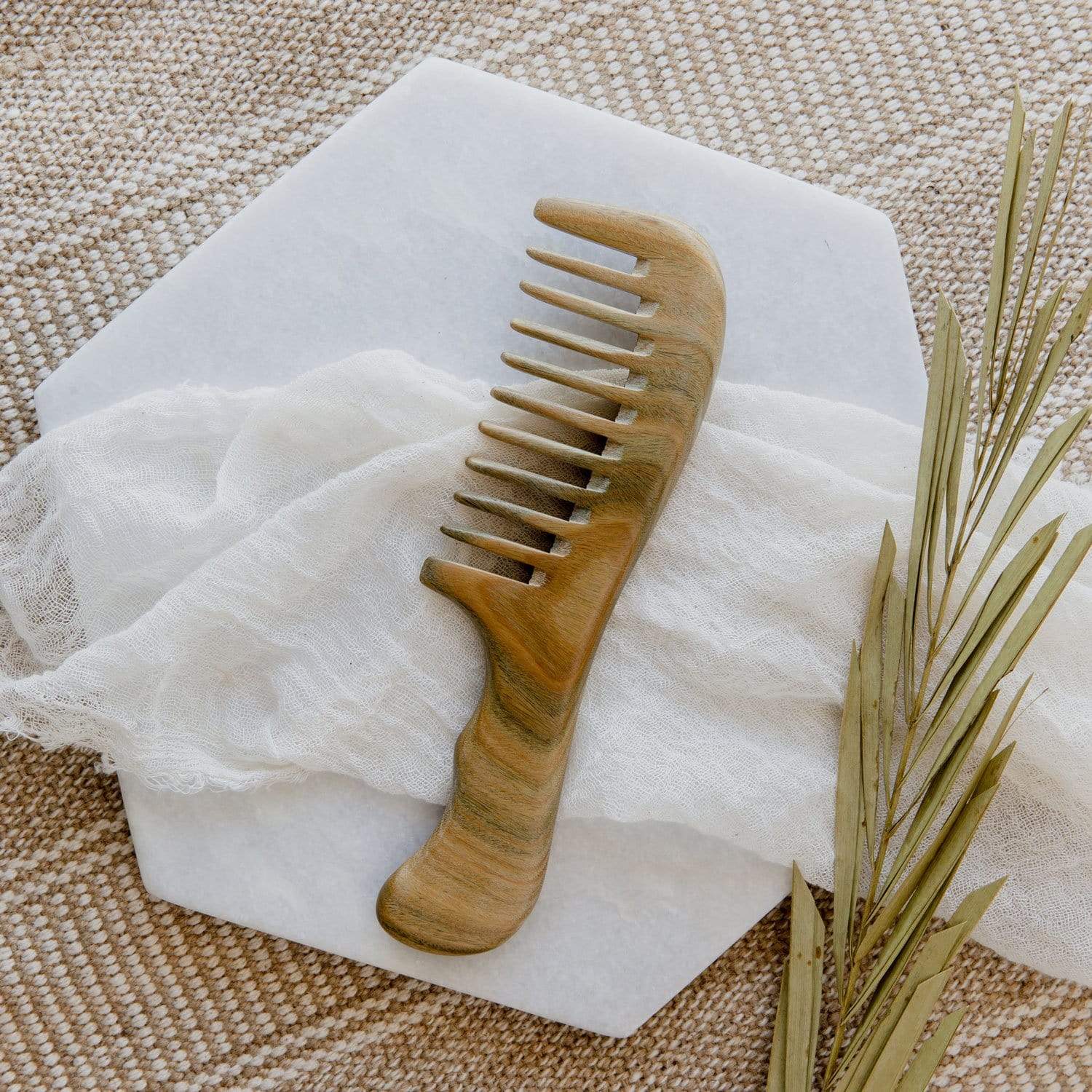 Sandalwood Wide Tooth Comb