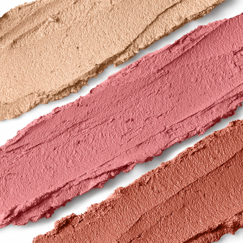 Balmie Vegan 3-in-1 Balmie Trio - Multi-Use, Plastic-Free, Matte Finish