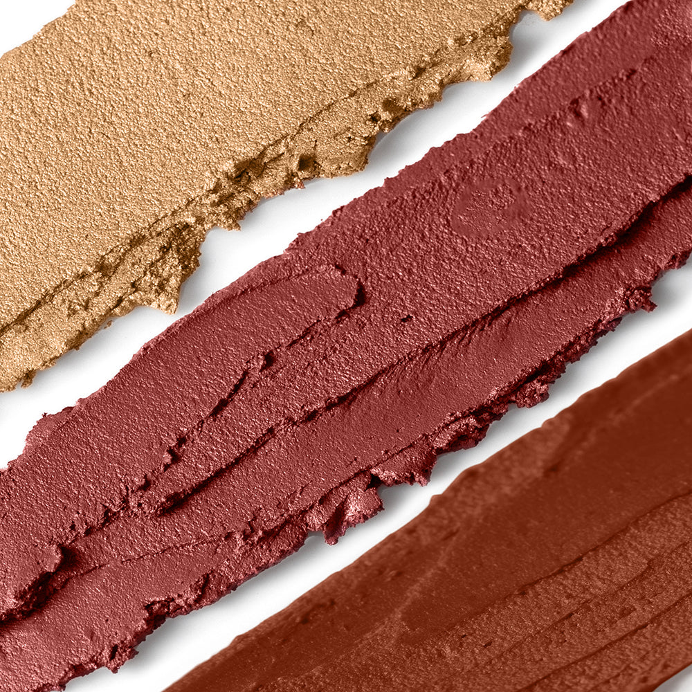 Balmie Vegan 3-in-1 Balmie Trio - Multi-Use, Plastic-Free, Matte Finish