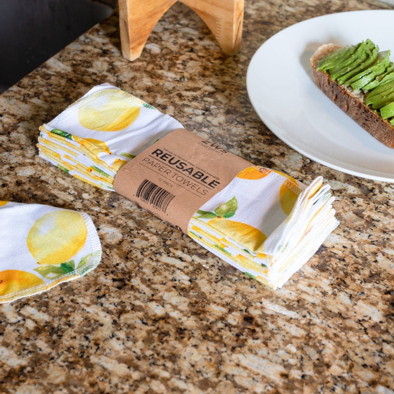 Reusable Paper Towels - 100% Organic Cotton