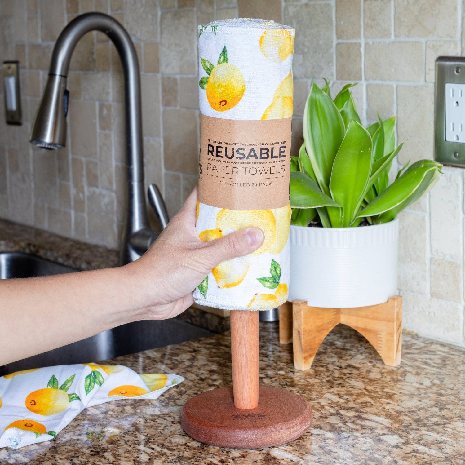 Reusable Paper Towels - 100% Organic Cotton