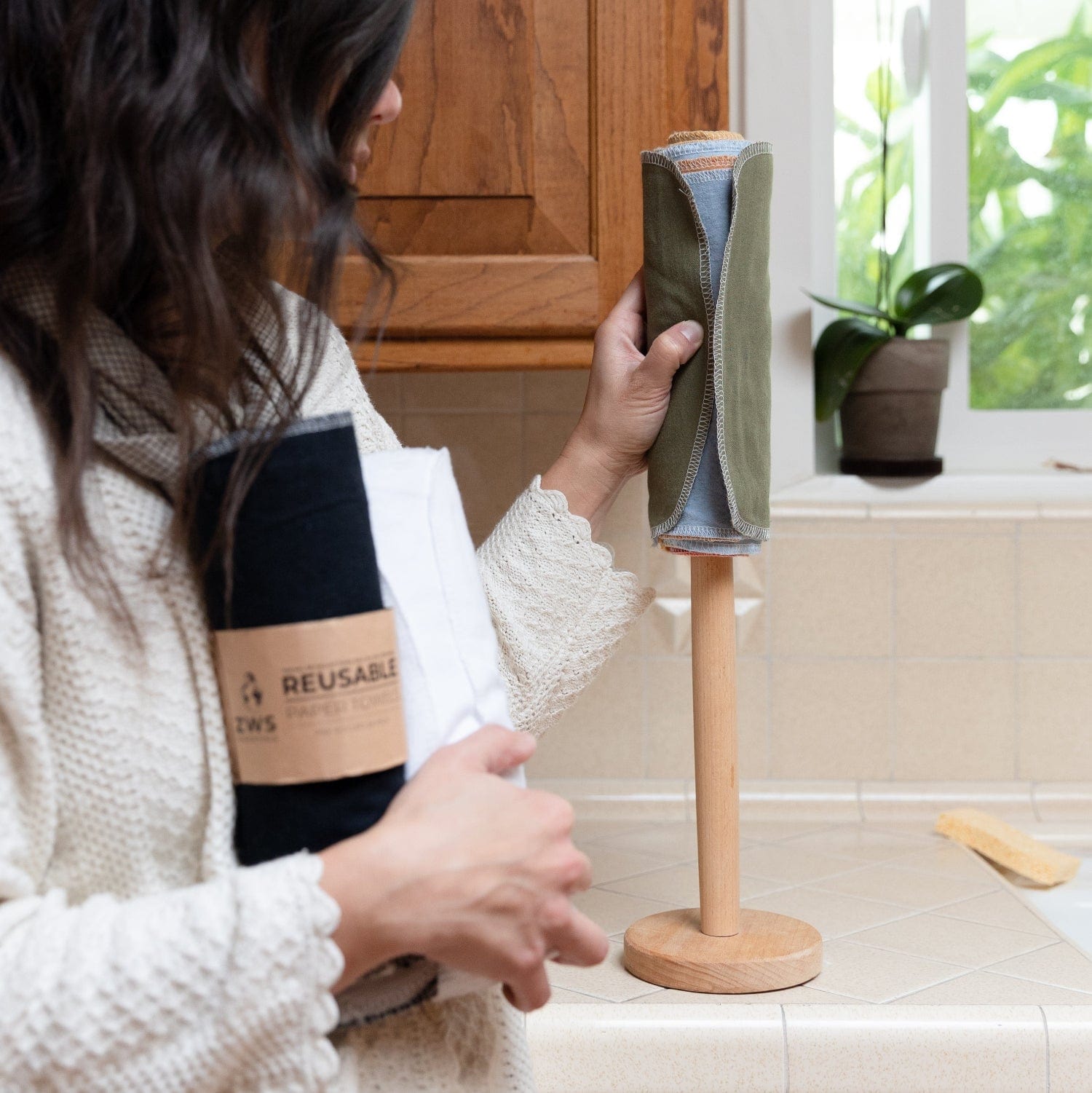 Reusable Paper Towels - 100% Organic Cotton