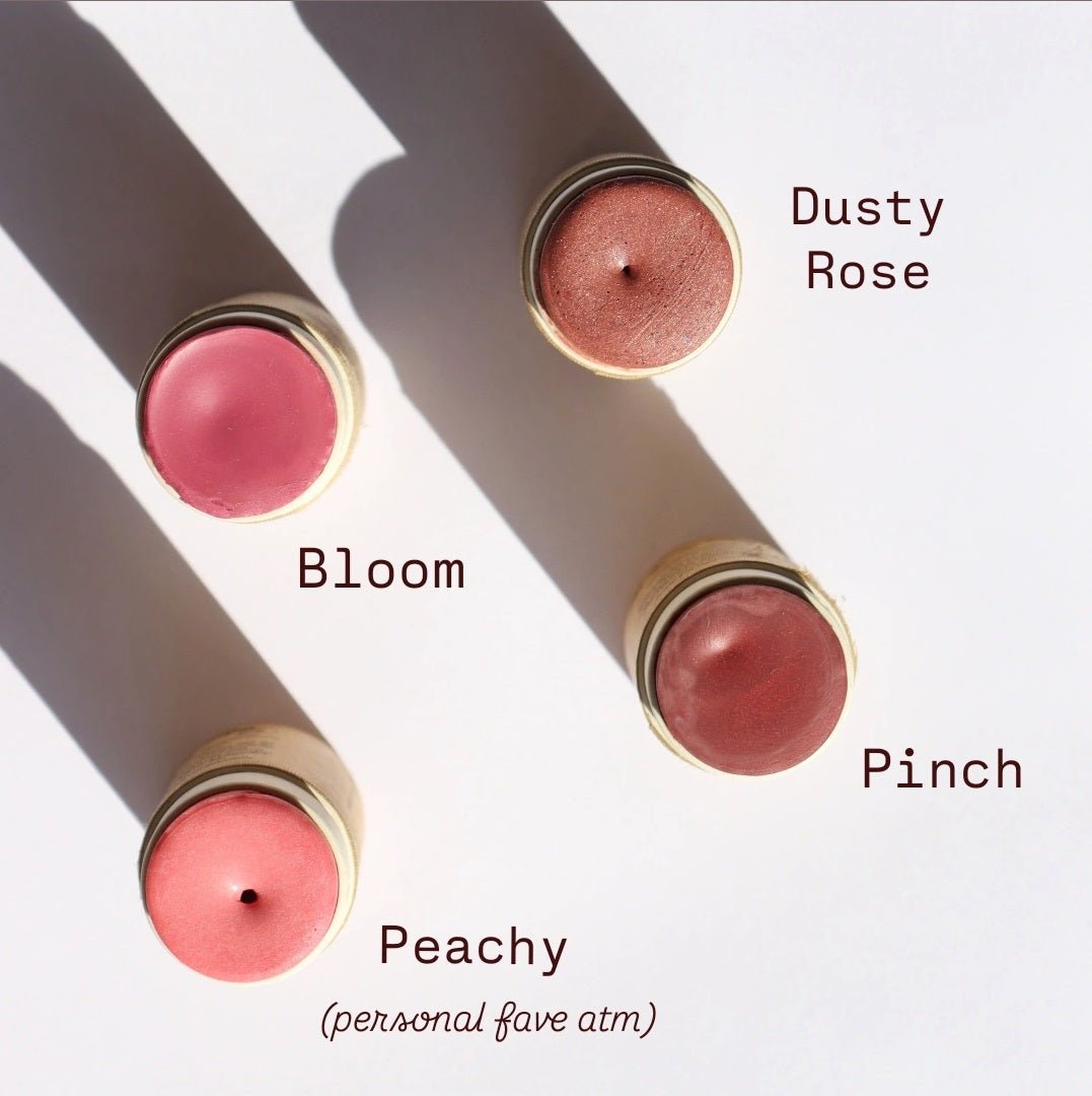 Organic Cream Blush Set of 2 |  Multi-Use Color Sticks