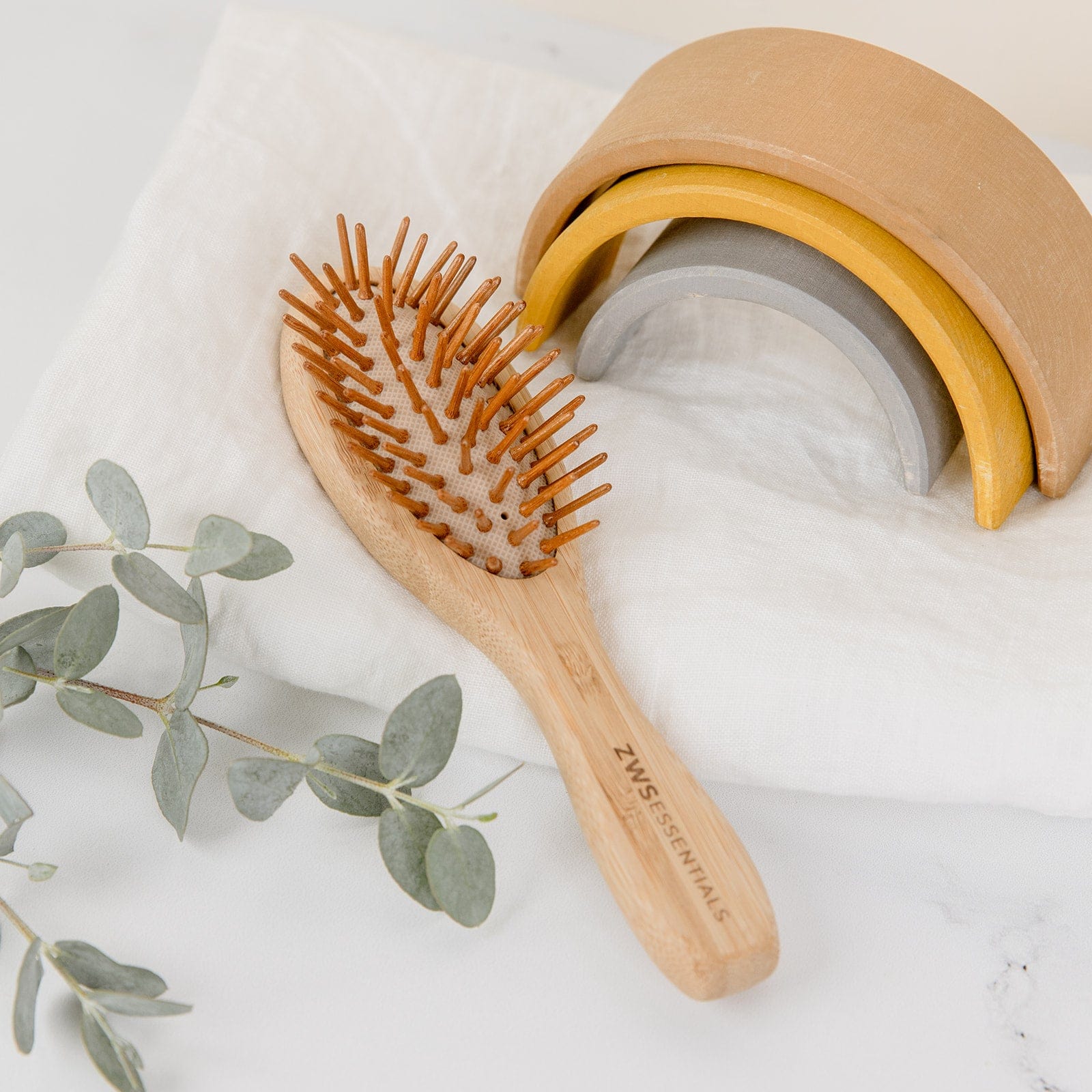 100% Bamboo Hair Brush - Mini