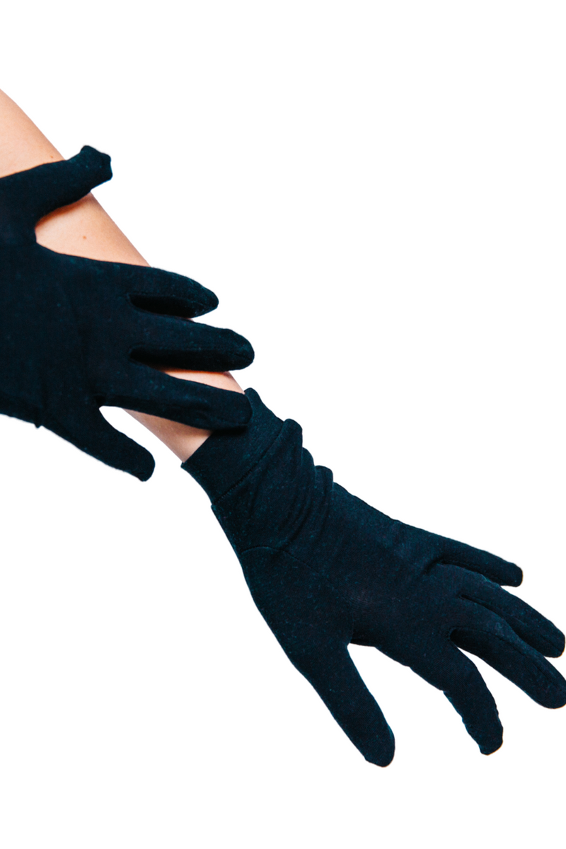 Adult Gloves for Psoriasis & Eczema Soothing TENCEL + Zinc